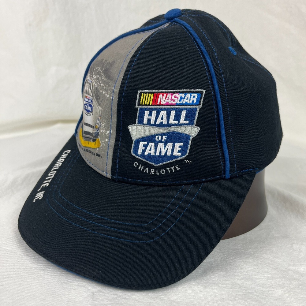 2010 Men's Nascar Hall‎ Of Fame Inaugural Hat Nascar Brand Adjustable Adult